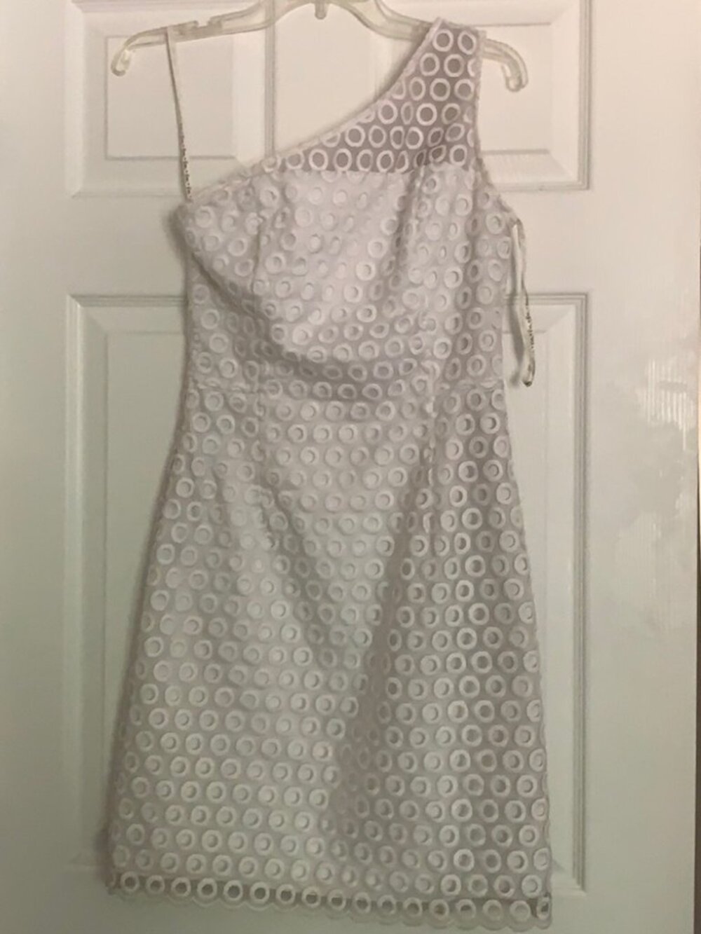 Lilly Pulitzer One Shoulder White Dress - Picture 3 of 4